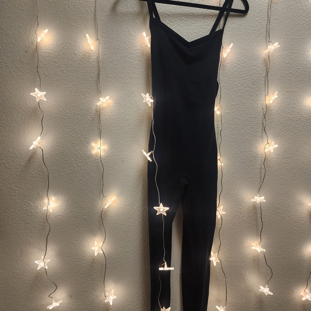 Black Strappy Jumpsuit